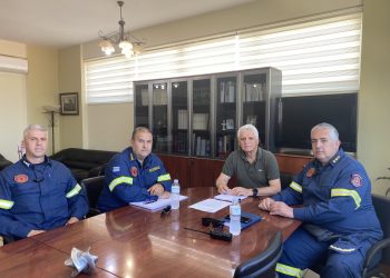 Συνάντηση εργασίας του Δημάρχου Σπύρου Μυλωνά με την Π.Υ. ΒΙ.ΠΕ Πατρών