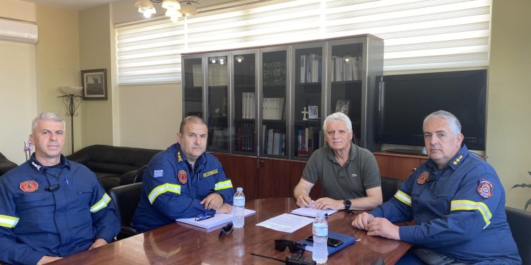 Συνάντηση εργασίας του Δημάρχου Σπύρου Μυλωνά με την Π.Υ. ΒΙ.ΠΕ Πατρών
