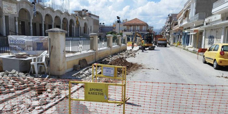 Κάτω Αχαΐα: Ξεκίνημα της ανάπλασης με εργασίες υπογειοποίησης του δικτύου