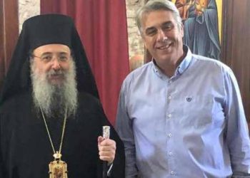Στο πάτημα του Αγίου Ανδρέα ο Δημήτρης Μπαρμπούνης – Γιατί πήρε την ευχή του Μητροπολίτη