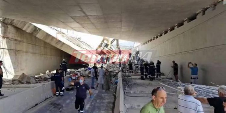 Πάτρα: Κακουργηματικές κατηγορίες εναντίον των 4 συλληφθέντων για την κατάρρευση της γέφυρας στα Μποζαΐτικα