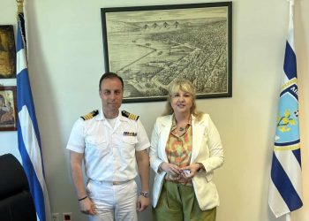 Μαστοράκου: Επίσκεψη-ενημέρωση από τον κεντρικό λιμενάρχη Πατρών πλοίαρχο ΛΣ Λάζαρο Χανουμίδη