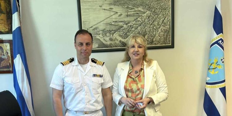 Μαστοράκου: Επίσκεψη-ενημέρωση από τον κεντρικό λιμενάρχη Πατρών πλοίαρχο ΛΣ Λάζαρο Χανουμίδη