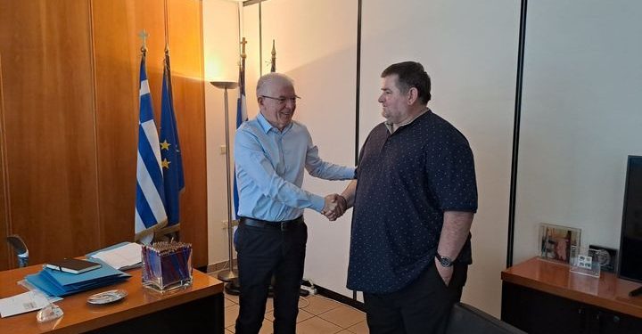 Φίλιππας Λιάκος: Συνάντηση με τον πρόεδρο του ΕΛΓΑ, Ανδρέα Λυκουρέντζο