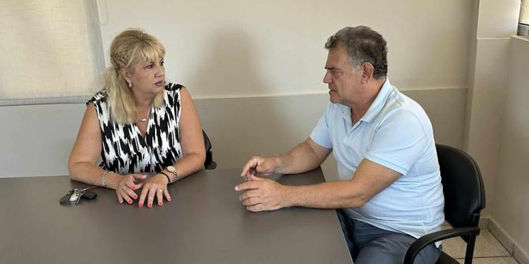 Στη Βιομηχανική Περιοχή της Πάτρας η Άννα Μαστοράκου