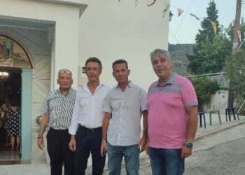 Στο Κούμαρι Αιγιάλειας ο Δημήτρης Μπαρμπούνης