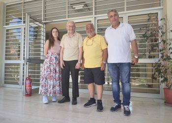 Επίσκεψη Δημήτρη Μπαρμπούνη στο Κωνσταντοπούλειο