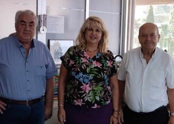 Άννα Μαστοράκου: Συνάντηση με τη διοίκηση του Υπεραστικού ΚΤΕΛ Αχαΐας 