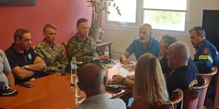 Συνεδρίαση του Έκτακτου Συντονιστικού Οργάνου Πολιτικής Προστασίας