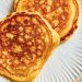 Pancakes με λεμόνι και ρικότα (ή ανθότυρο) στη ζύμη
