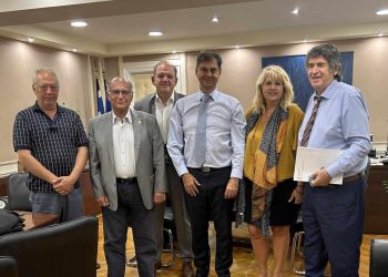 Άννα Μαστοράκου: Συνάντηση με τον Υφυπουργό Εθνικής Οικονομίας και Οικονομικών Χάρη Θεοχάρη