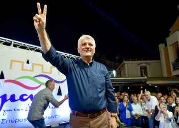 Σπ. Μυλωνάς: “Τα εγκαίνια του εκλογικού μας κέντρου είναι πρόκριμα νίκης από την πρώτη Κυριακή”