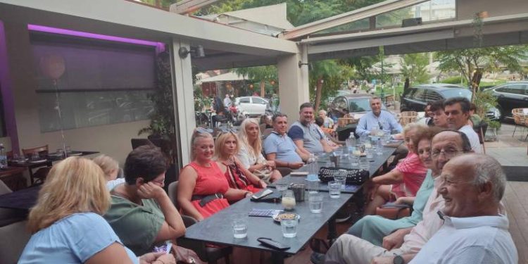 Δημήτρης Μπαρμπούνης: Συνάντηση με φίλους στα Ψηλαλώνια