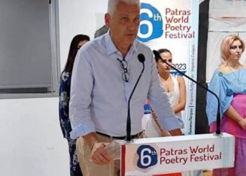 Στο 6ο φεστιβάλ Ποίησης ο Φ. Ζαΐμης: «Κάθε φορά που στηρίζουμε την Τέχνη, προάγουμε πολιτισμό»