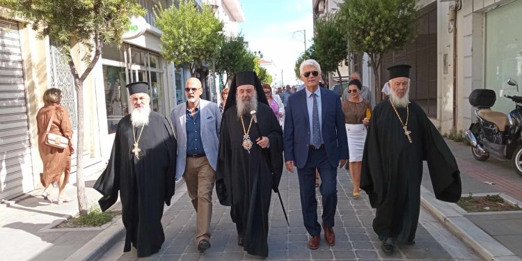 Ευχές του Δήμαρχου για την εορτή του Τιμίου Σταυρού