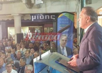 Πάτρα: Η ομιλία του υποψηφίου Δημάρχου Κώστα Σβόλη στην Αγ. Νικολάου