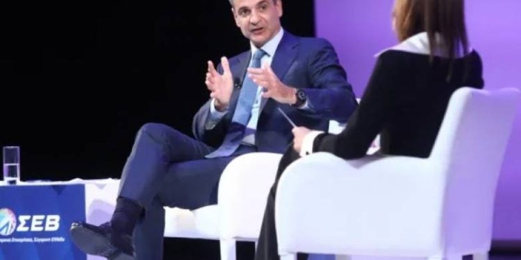 Κυριάκος Μητσοτάκης: «Εφικτός ο στόχος για μέσο μισθό 1.500 ευρώ στο τέλος της τετραετίας»