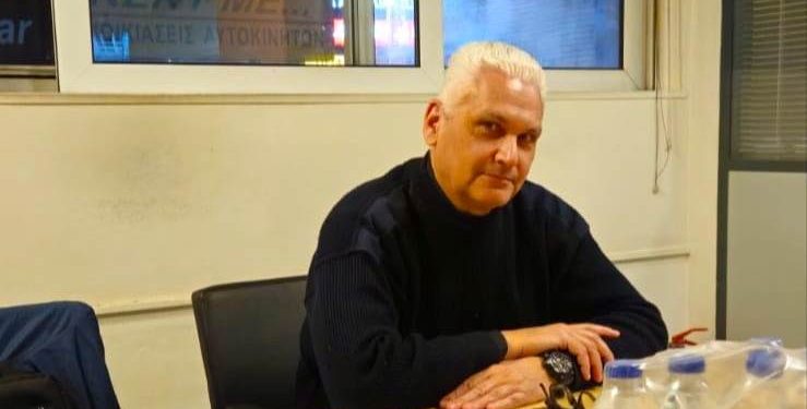 Ξενύχτησε στο συντονιστικό κέντρο της πυροσβεστικής ο αντιπεριφερειάρχης Αχαΐας Φωκίωνας Ζαΐμης