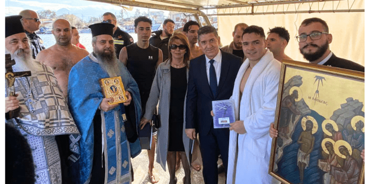 Δυτική Αχαΐα – Με λαμπρότητα εορτάσθηκαν τα Θεοφάνια στις Αλυκές – Φωτο