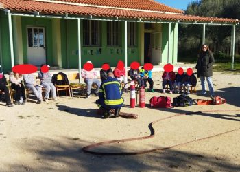 Στο Δημοτικό Σχολείο Βελιτσών οι εθελοντές του ΣΕΔΙΠ