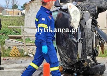 Πατρών – Πύργου: Σοβαρό τροχαίο στη νέα εθνική οδό στο ύψος των Σαγείκων – Τρεις τραυματίες – ΦΩΤΟ και ΒΙΝΤΕΟ