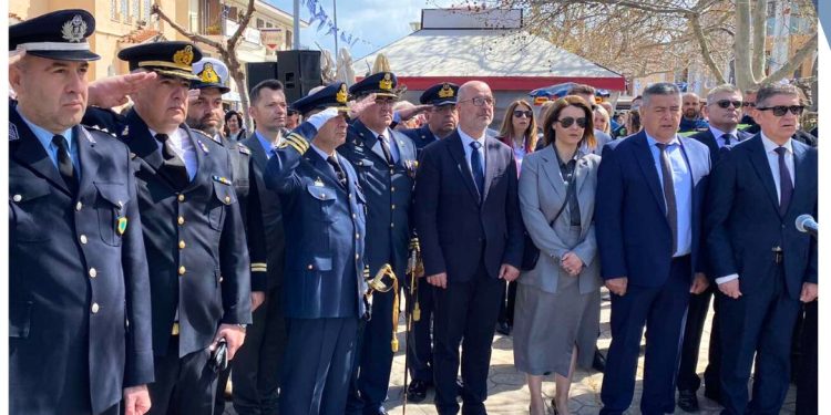 Με λαμπρότητα ο εορτασμός της 25ης Μαρτίου στο Δήμο Δυτικής Αχαΐας