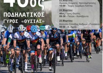 Ποδηλατικός Όμιλος Πατρών: Το πρόγραμμα για τον 46ο Γύρο “Θυσίας” – Με τη στήριξη της Περιφέρειας Δυτ. Ελλάδας