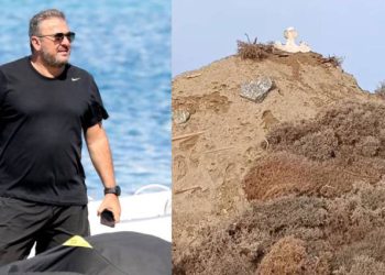 Αντώνης Ρέμος: «Έθαψαν» το εκκλησάκι από την υπερπολυτελή βίλα του στη Μύκονο