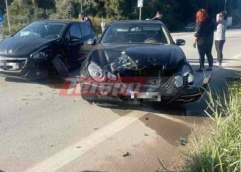 Πατρών – Πύργου: Σφοδρή σύγκρουση με τραυματίες – Στο νοσοκομείο μια έγκυος (ΦΩΤΟ)