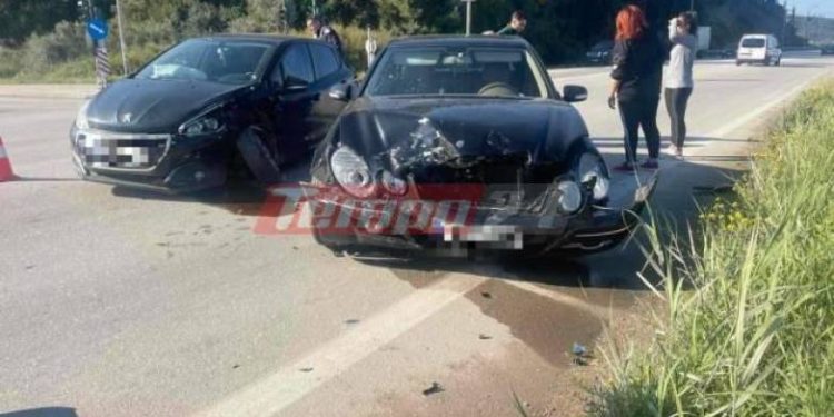 Πατρών – Πύργου: Σφοδρή σύγκρουση με τραυματίες – Στο νοσοκομείο μια έγκυος (ΦΩΤΟ)