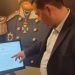 Ο Θ. Βασιλόπουλος στο Μουσείο Ψηφιακών Εκθεμάτων Αιγιάλειας