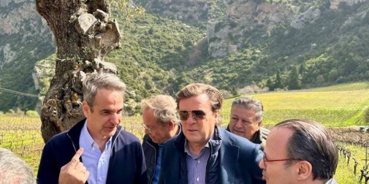 Επίσκεψη του Κυριάκου Μητσοτάκη στη CAVINO – ΦΩΤΟ
