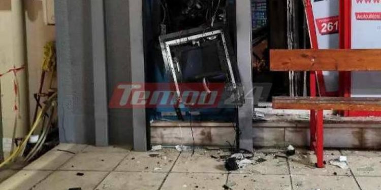 Πάτρα: Επαγγελματίες “βλέπει” πίσω από την ανατίναξη του ΑΤΜ η ΕΛ.ΑΣ – Πώς κινήθηκαν – Τι γνώριζαν (ΦΩΤΟ)