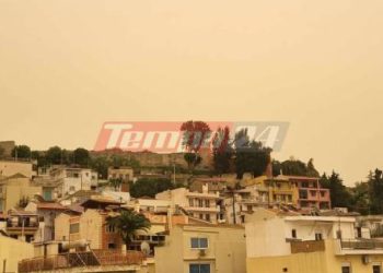 Υποτροπικός αεροχείμαρρος φέρνει 35αρια και σκόνη – “Στο κόκκινο” Αχαΐα, Ηλεία – Πότε κορυφώνεται το φαινόμενο
