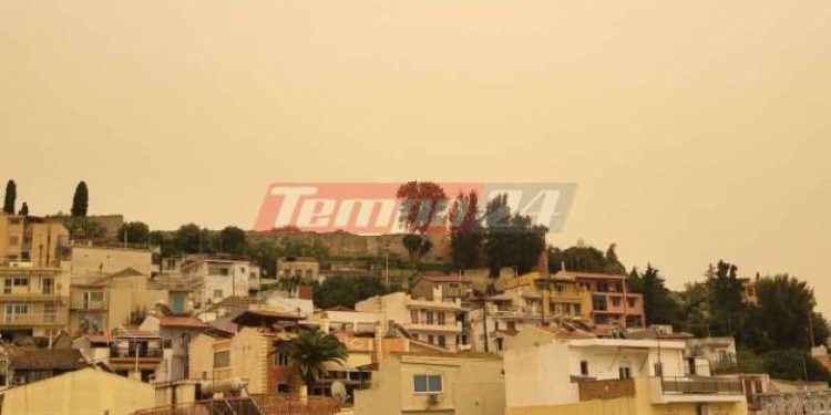 Υποτροπικός αεροχείμαρρος φέρνει 35αρια και σκόνη – “Στο κόκκινο” Αχαΐα, Ηλεία – Πότε κορυφώνεται το φαινόμενο
