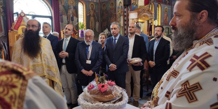 Στο νοσοκομείο “Άγιος Ανδρέας” για τη γιορτή του Αγίου Θεράποντος