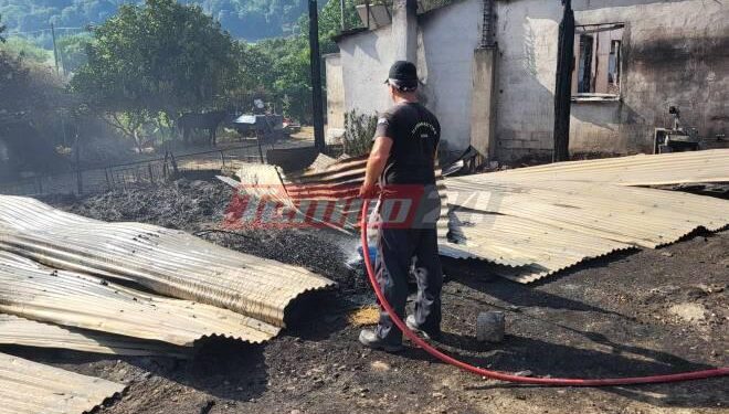 Δήμος Ερυμάνθου: Οι κάτοικοι μετρούν τις πληγές που τους προκάλεσε η πύρινη λαίλαπα – Παραμένουν στην περιοχή ισχυρές δυνάμεις της Πυροσβεστικής για τις αναζωπυρώσεις (ΦΩΤΟ)