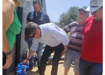 Γρηγόρης Αλεξόπουλος: «Συνδέσαμε το νερό από το φράγμα στα Άνω Σουδενέικα και στον Άγιο Νικόλαο Κράλη μέσα σε 6 μήνες – Θα συνεχίσουμε στις υπόλοιπες Κοινότητες»