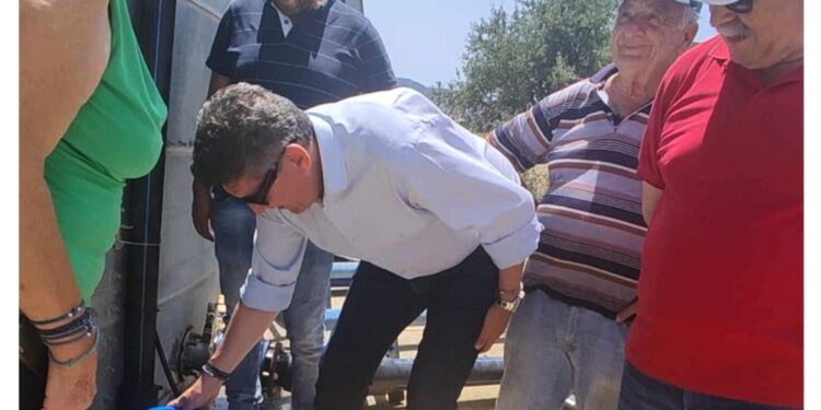 Γρηγόρης Αλεξόπουλος: «Συνδέσαμε το νερό από το φράγμα στα Άνω Σουδενέικα και στον Άγιο Νικόλαο Κράλη μέσα σε 6 μήνες – Θα συνεχίσουμε στις υπόλοιπες Κοινότητες»