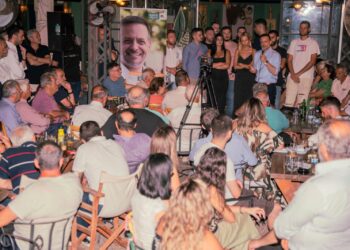 Μυλωνάς και Τραχάνης στη συγκέντρωση του Χάρη Δούκα