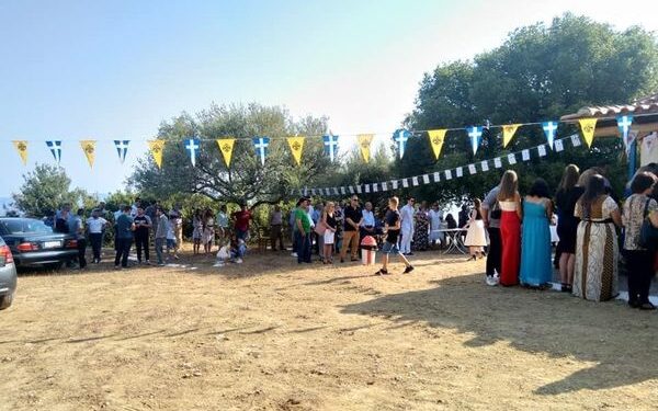 Κώμη Αχαΐας – Στο ξωκλήσι της Παναγίτσας στις 15 Αυγούστου