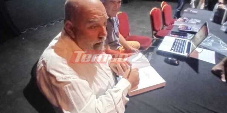 Πάτρα: Πλήθος κόσμου στην παρουσίαση του νέου βιβλίου του δημοσιογράφου Τάσσου Σταθόπουλου για τον ΝΟΠ