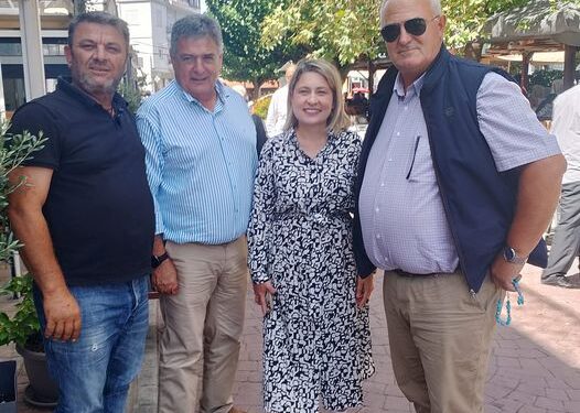 Με την πρώην υφυπουργό Χρ. Αλεξοπούλου ο Βασίλης Παναγιωτόπουλος