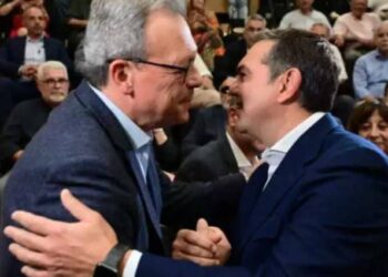 Ο Τσίπρας έδωσε χρίσμα στον Φάμελλο με μια αγκαλιά και «μπηχτές» σε Κασσελάκη