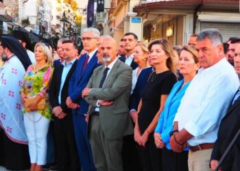 Στην επανακομιδή της Τιμίας Κάρας ο Χαράλαμπος Μπονάνος
