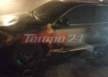 Πάτρα: Εμπρησμός ΙΧ τα ξημερώματα – Ο τέταρτος σε ένα μήνα!-ΦΩΤΟ