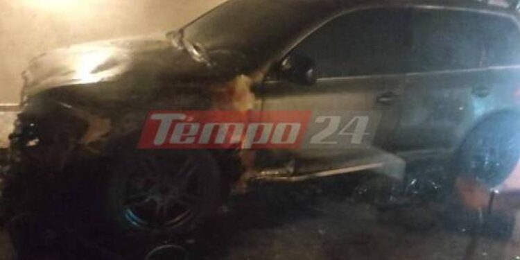 Πάτρα: Εμπρησμός ΙΧ τα ξημερώματα – Ο τέταρτος σε ένα μήνα!-ΦΩΤΟ