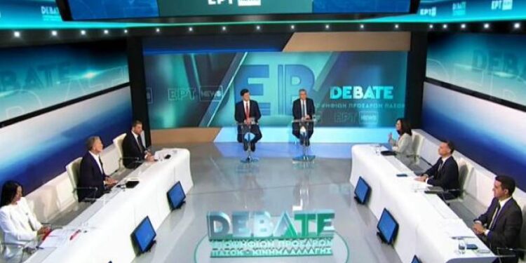 Ένταση στο debate για τις εκλογές στο ΠΑΣΟΚ: Αντιπαραθέσεις και αιχμές απ’ όλους και για όλα