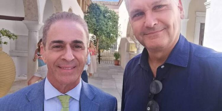 Ο Φωκίωνας Ζαΐμης στο 15ο Ναυτιλιακό Συνέδριο Ύδρας
