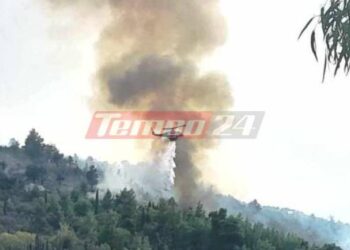 Κορινθία: Διάσπαρτες εστίες φωτιάς αντιμετωπίζουν οι πυροσβεστικές δυνάμεις στο Ξυλόκαστρο